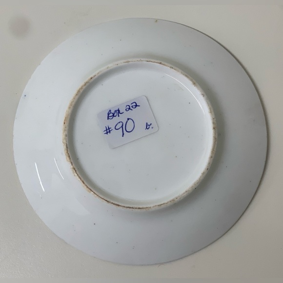 19th Century Antique Gaudy Welsh Hexagon Pattern Miniature Luster Child’s Plate - Picture 4 of 16